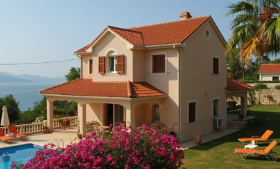 Villa with Beachfront